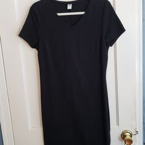 Black bodycon dress